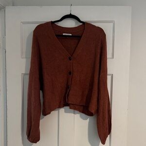 American eagle cropped cardigan